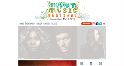 Desktop Screenshot of mullummusicfestival.com